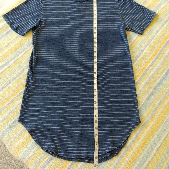 🛍️ BUNDLE ONLY | Pac Sun longer length blue stripe tunic Small - Picture 7 of 12
